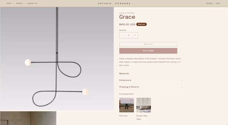 Cover image for Luxury Furniture Shopify Case Study