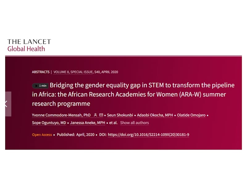 Cover image for Bridging the gender equality gap in STEM...