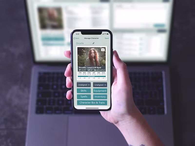 Cover image for Interactive Platform Design for D&D Enthusiasts