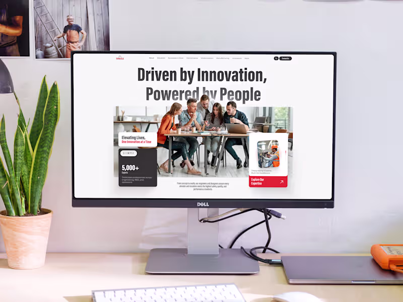 Cover image for Elevating Omega Elevators' Online Presence