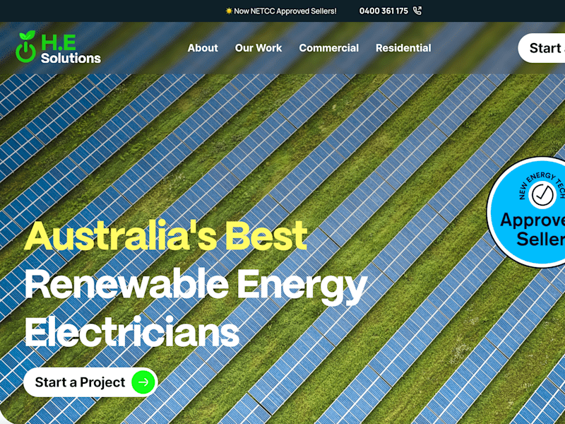 Cover image for H.E Solutions