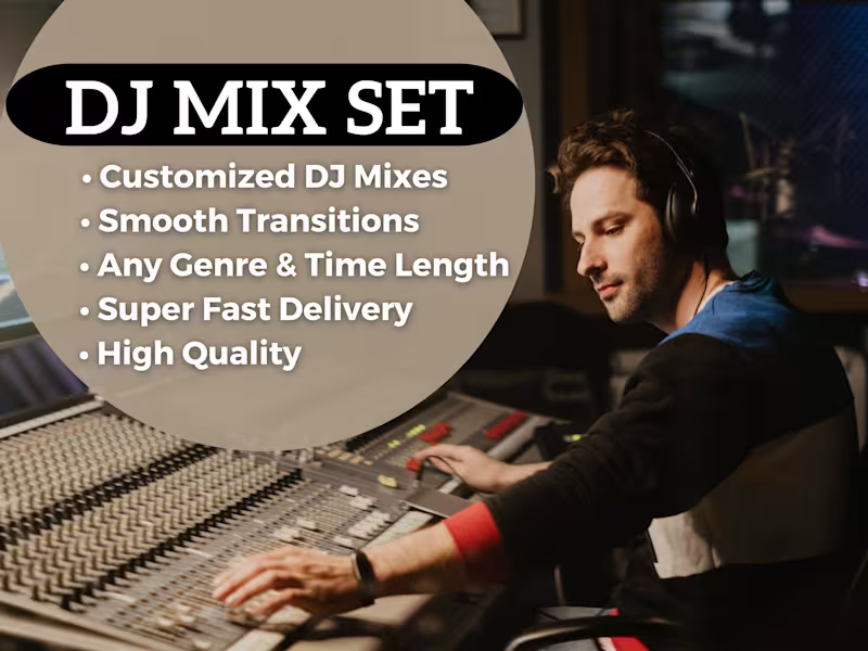 Cover image for Custom DJ Mix Sets