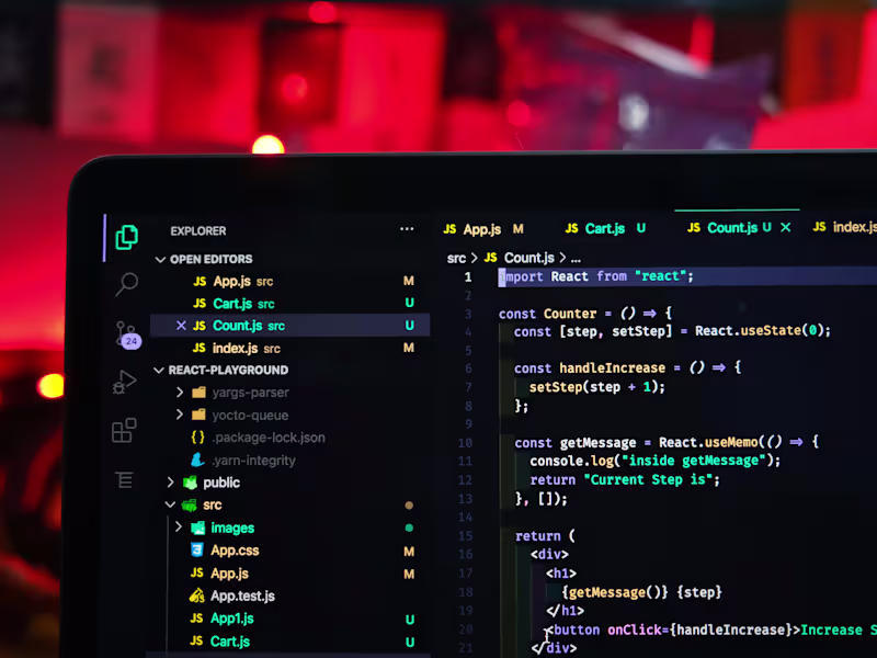Cover image for Custom Front-end Development