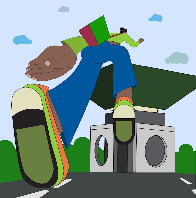 Cover image for Campus Rush Illustration - Life of a Lion (UNN Scholar)