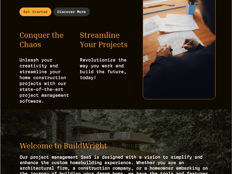 Cover image for BuildWright Construction Project Management SaaS
