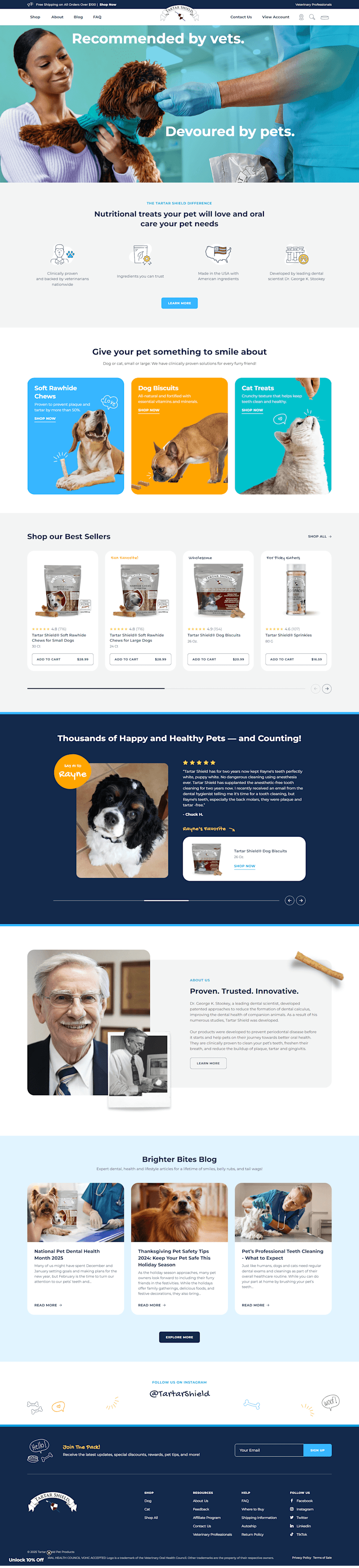 Cover image for Pet supplies store on Shopify