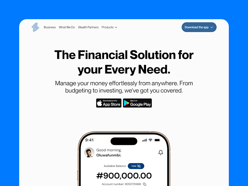 Cover image for BoltCred Website Design