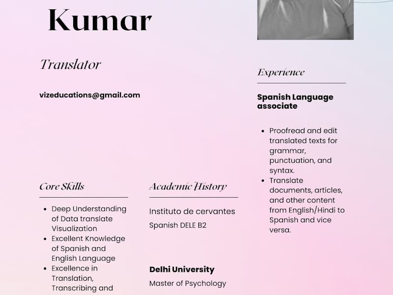 Cover image for Translate into 5 languages 