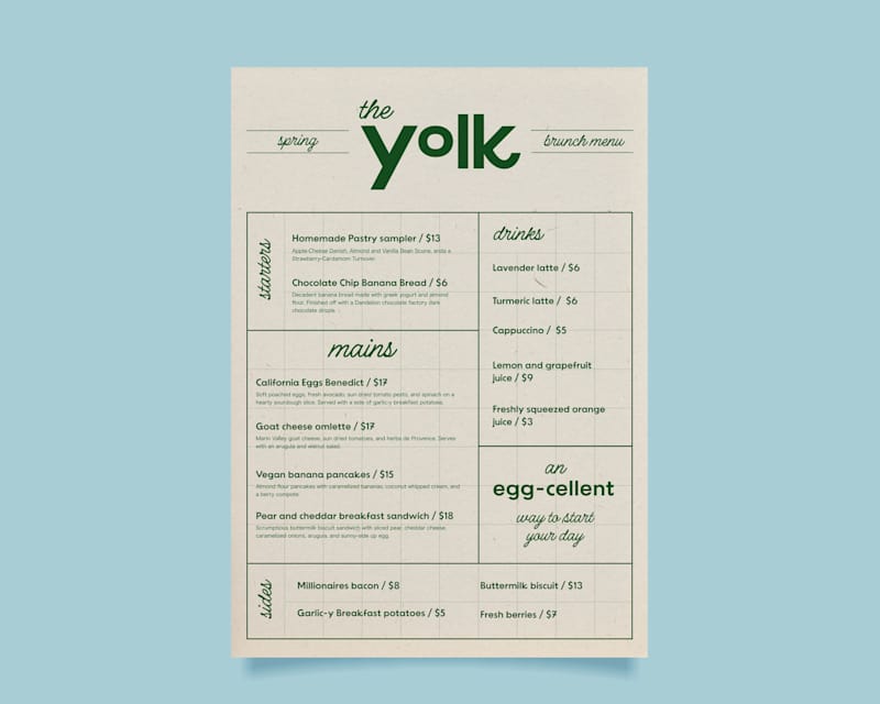 Cover image for The Yolk Brand Identity