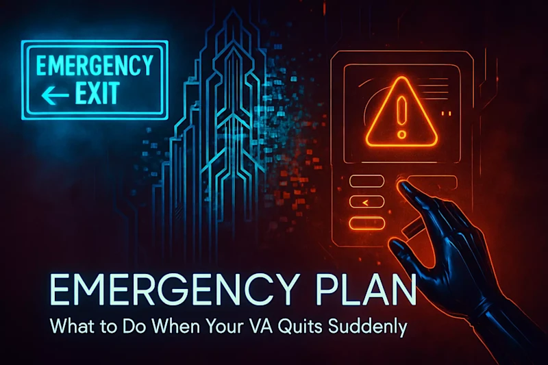 Cover image for Emergency Plan: What to Do When Your VA Quits Suddenly