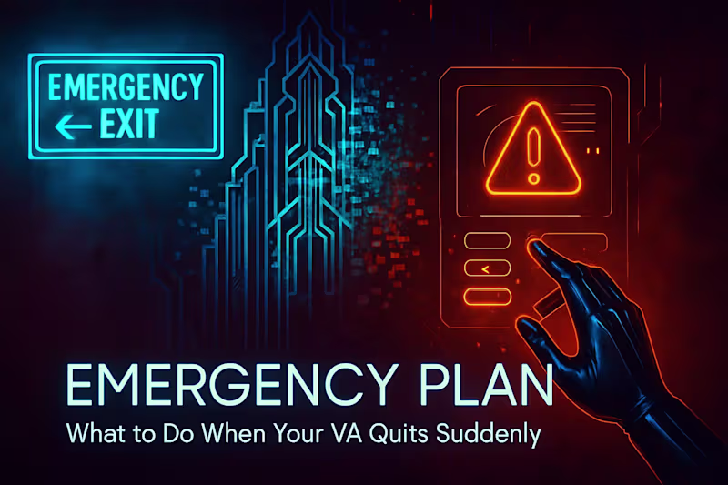 Cover image for Emergency Plan: What to Do When Your VA Quits Suddenly