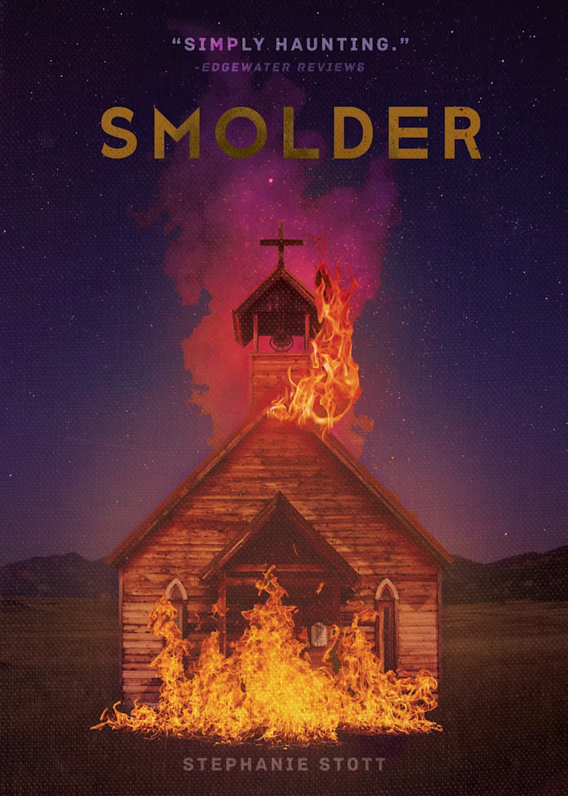 Cover image for smolder - novel cover