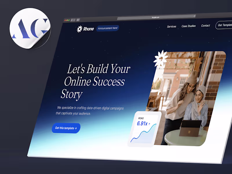 Cover image for Framer Landing Page - design service