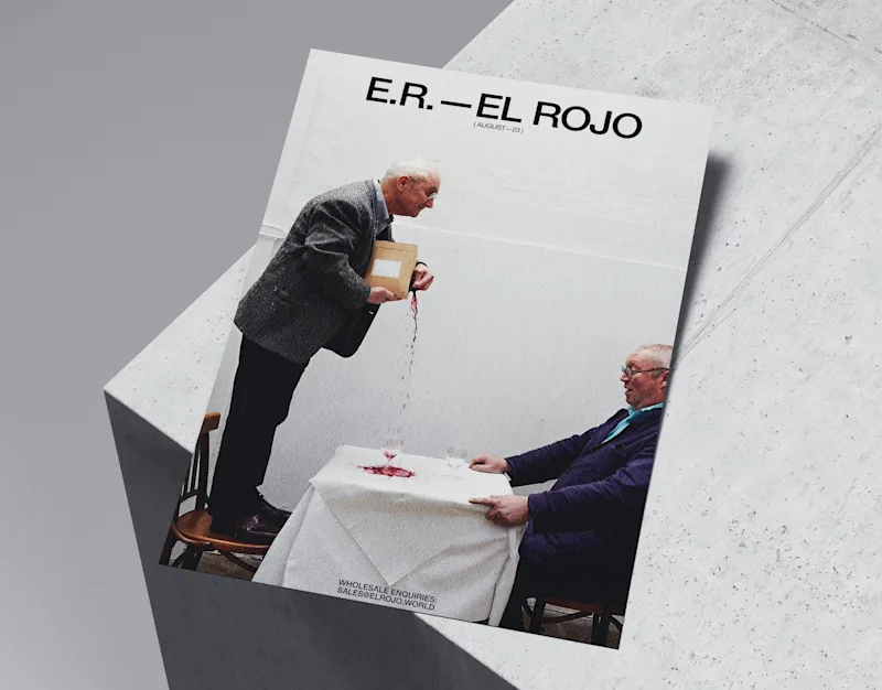 Cover image for El rojo — web & visual identity