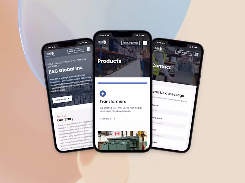 Cover image for Modern & Responsive Elementor Website Development