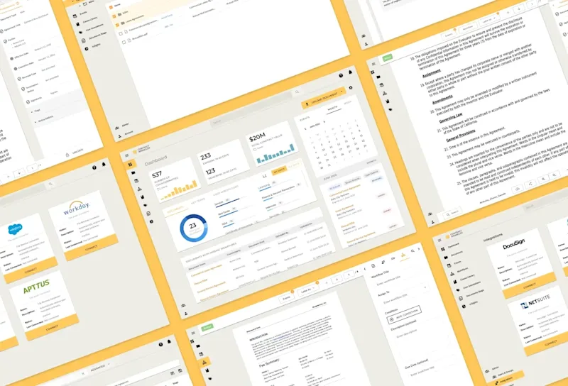 Cover image for Transformative UI Redesign Elevates ContractWrangler's UX
