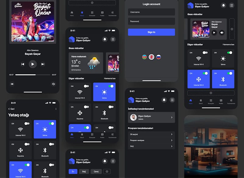 Cover image for Smart Home Mobile Application Design