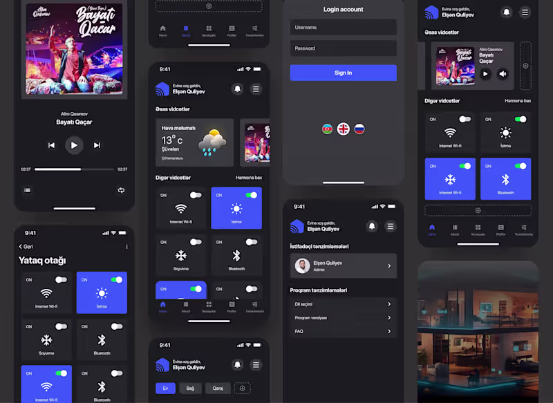 Cover image for Smart Home Mobile Application Design