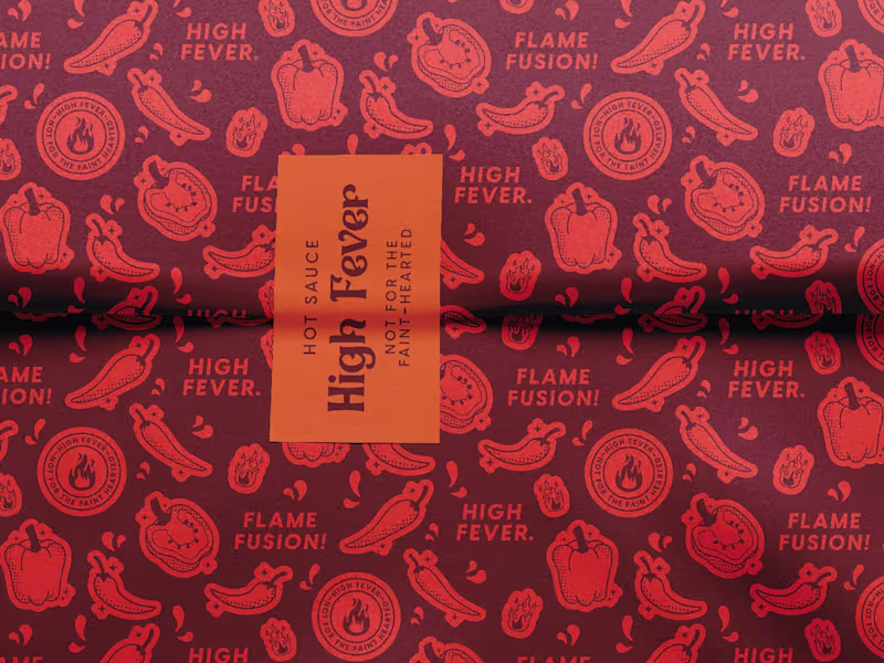 Cover image for HIGH FEVER | A HOT SAUCE BRAND
