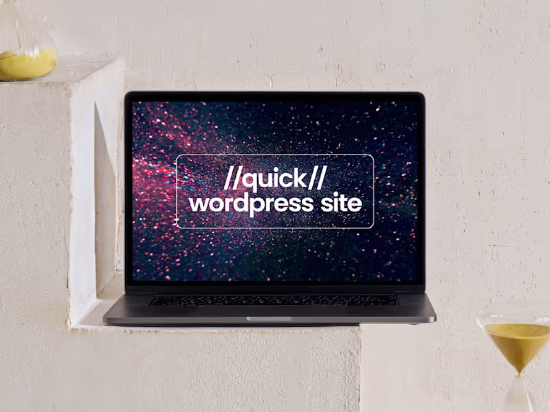 Cover image for Quick Affordable Website