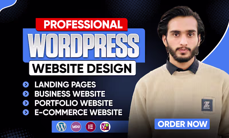 Cover image for WordPress Website Design & Redesign