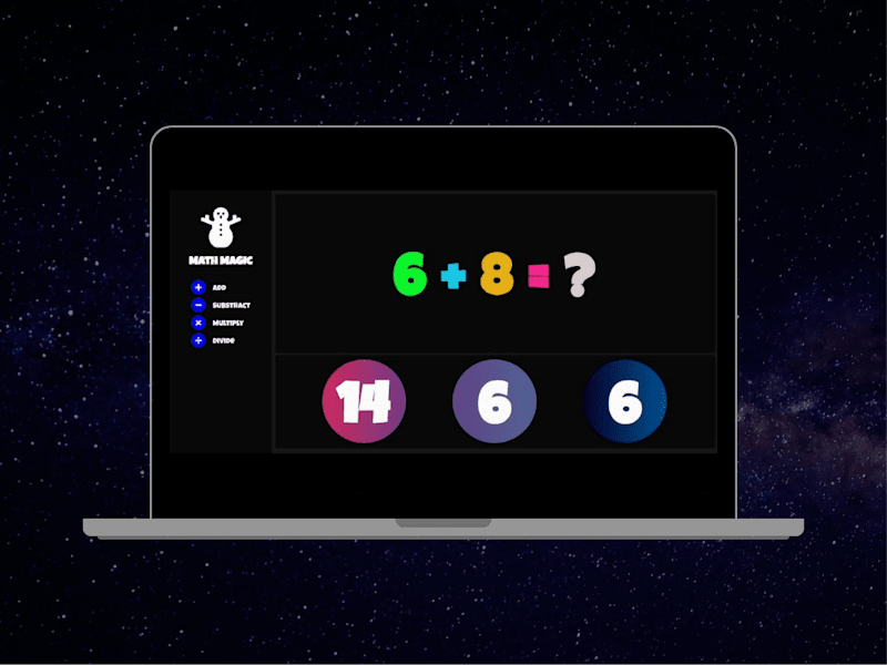 Cover image for Math Magic: Fun-Filled Arithmetic Learning Game for Kids