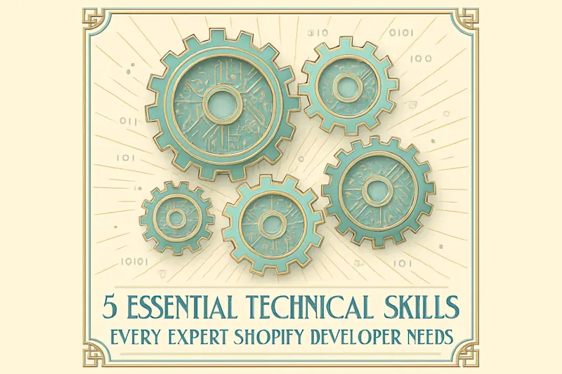 Cover image for 5 Essential Technical Skills Every Expert Shopify Developer Needs