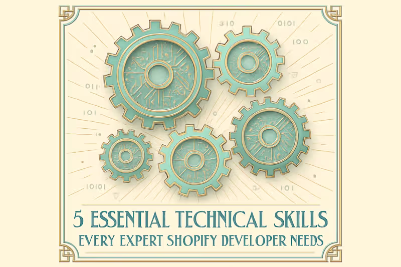 Cover image for 5 Essential Technical Skills Every Expert Shopify Developer Needs