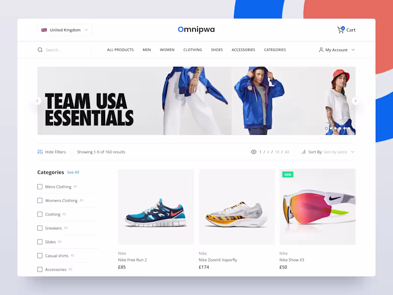 Cover image for Online Shopping - E-commerce Website