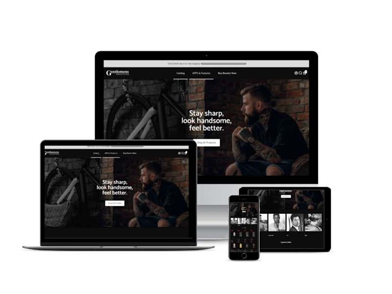 Cover image for Gentle Man Shopify Store 