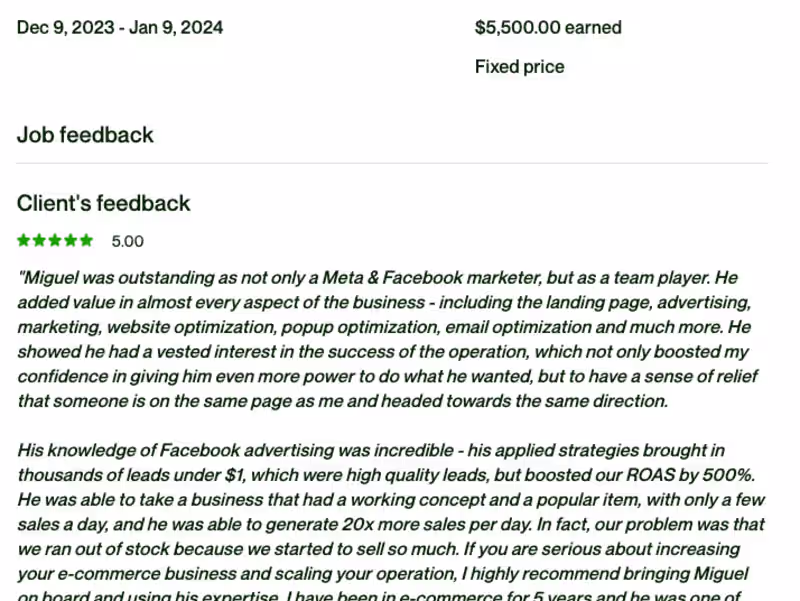 Cover image for Facebook Ads for Shopify Store