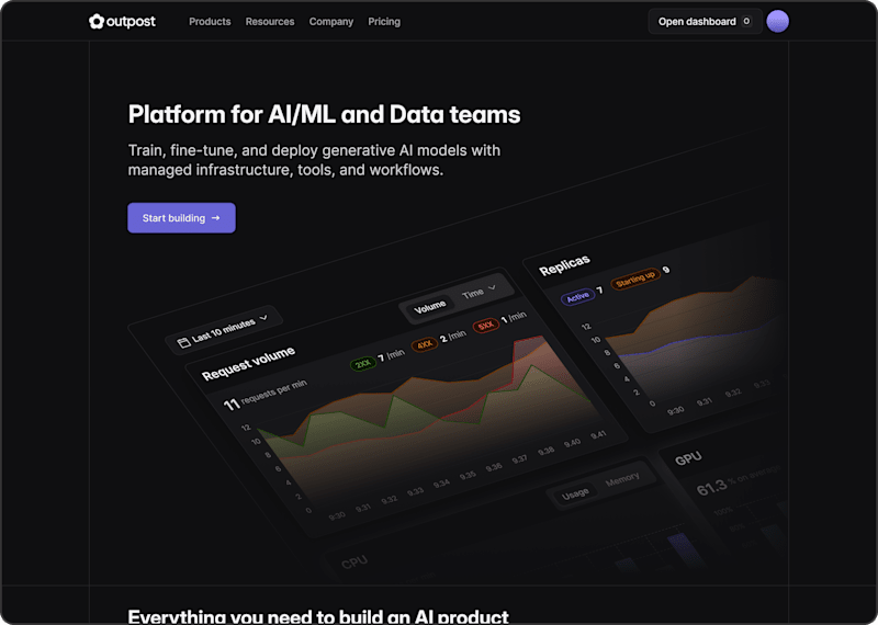 Cover image for Outpost.run - AI/ML Platform