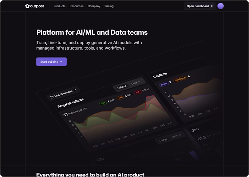 Cover image for Outpost.run - AI/ML Platform