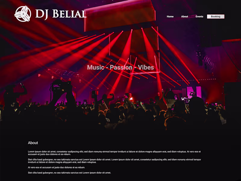 Cover image for Design & Development: DJ Belial