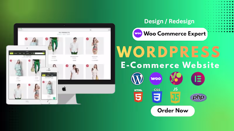Cover image for WooCommerce Store That Sells: Custom WordPress Solutions