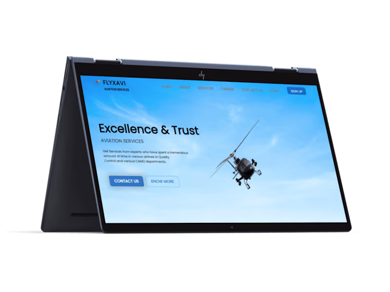 Cover image for FlyXAvi - Internal Team Saas for aviation consultants