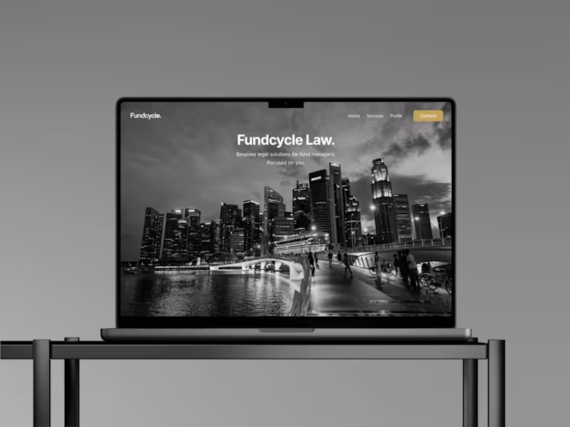 Cover image for For Fundcycle Law, we built