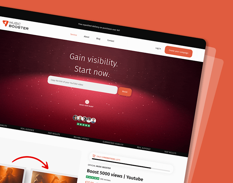 Cover image for SaaS Landing Page Design
