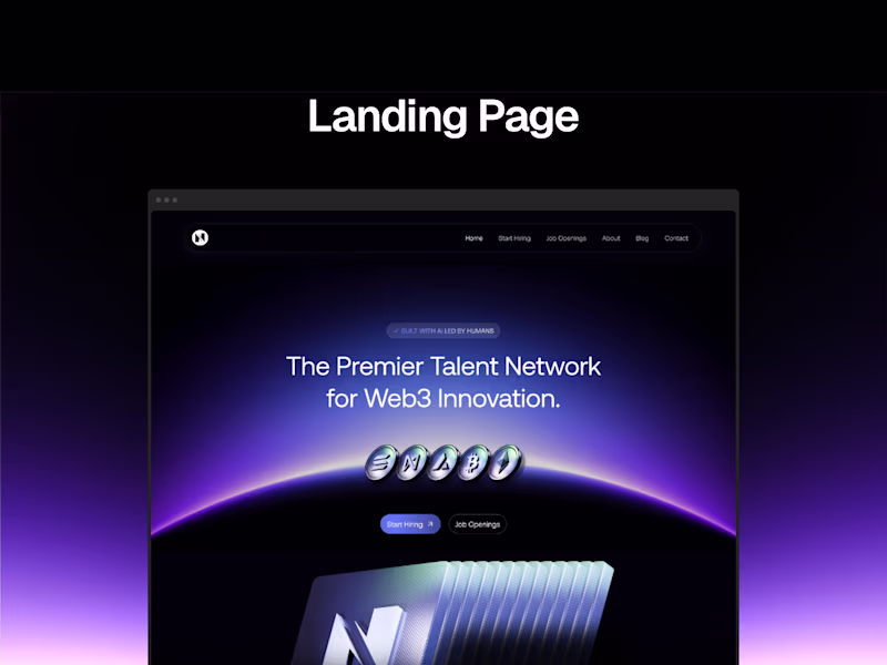 Cover image for High-converting landing page design