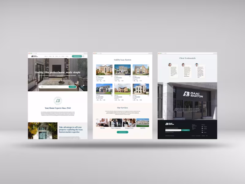 Cover image for Custom Website Design & Development for Modern Brands