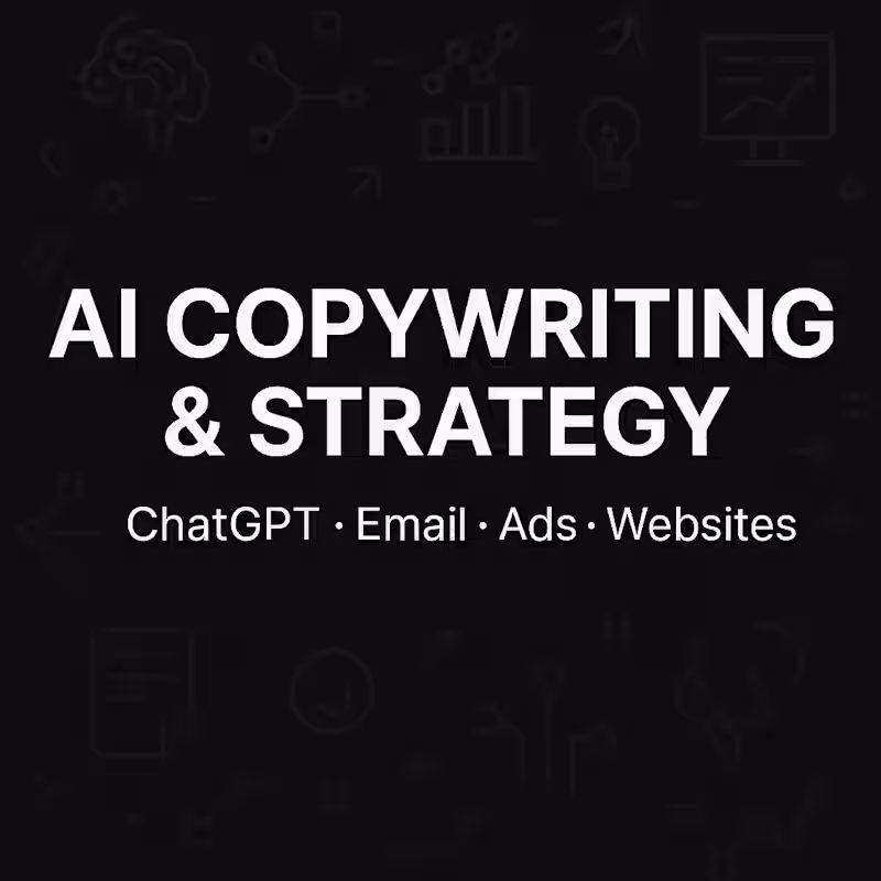 Cover image for AI-Powered Sales Copywriting for Websites, Emails & Ads