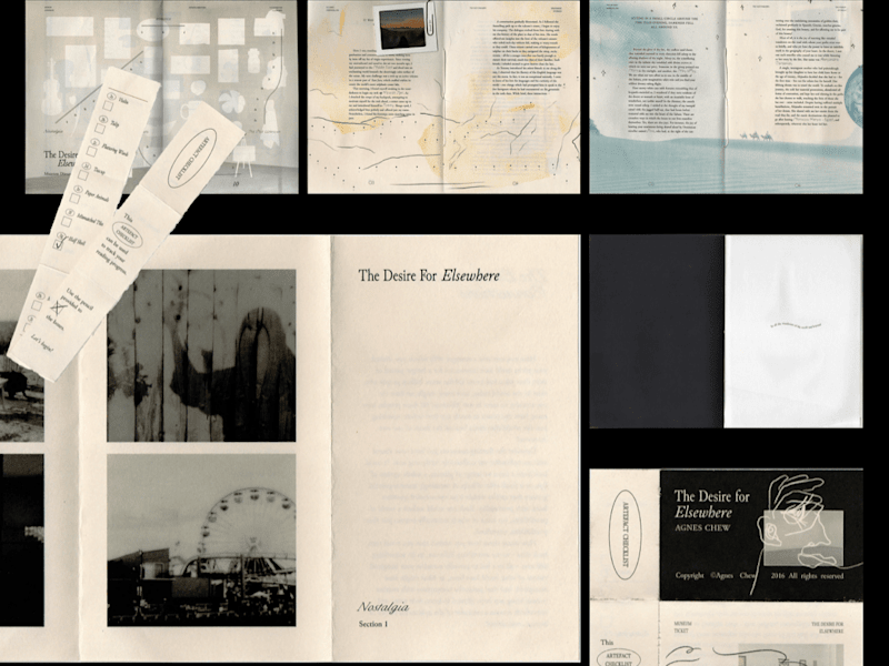 Cover image for The Desire For Elsewhere