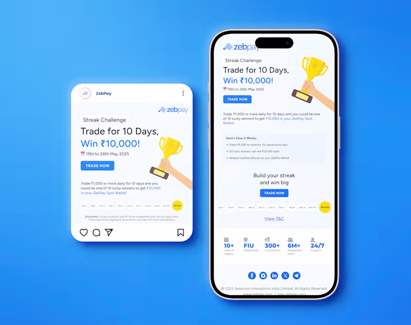 Cover image for 10-Day Trading Streak Campaign