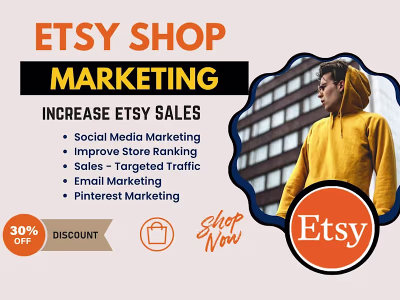 Cover image for I will rank etsy listing to first page with etsy seo marketing