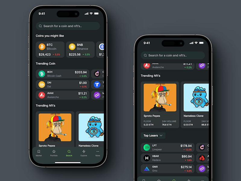 Cover image for Redesign crypto search page