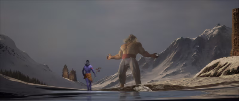 Cover image for Boss FIght - Lord Shiva Confronts Narshimha