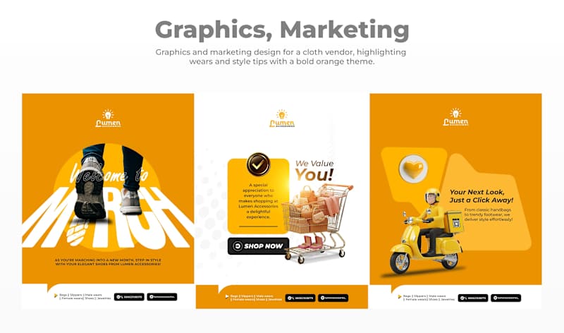 Cover image for Graphics, Marketing Design