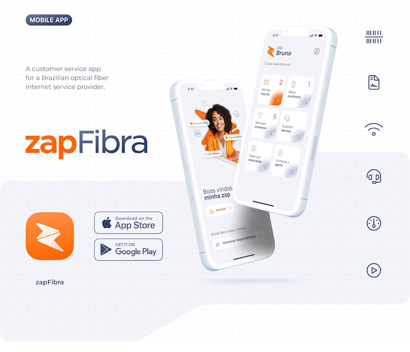 Cover image for Mobile App Development for zapFibra