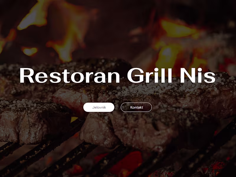 Cover image for Restaurant Grill