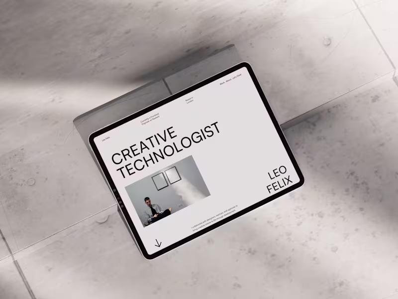 Cover image for Nevile Portfolio Website Design and Development